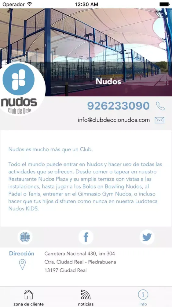 Zrzuty ekranu Nudos app