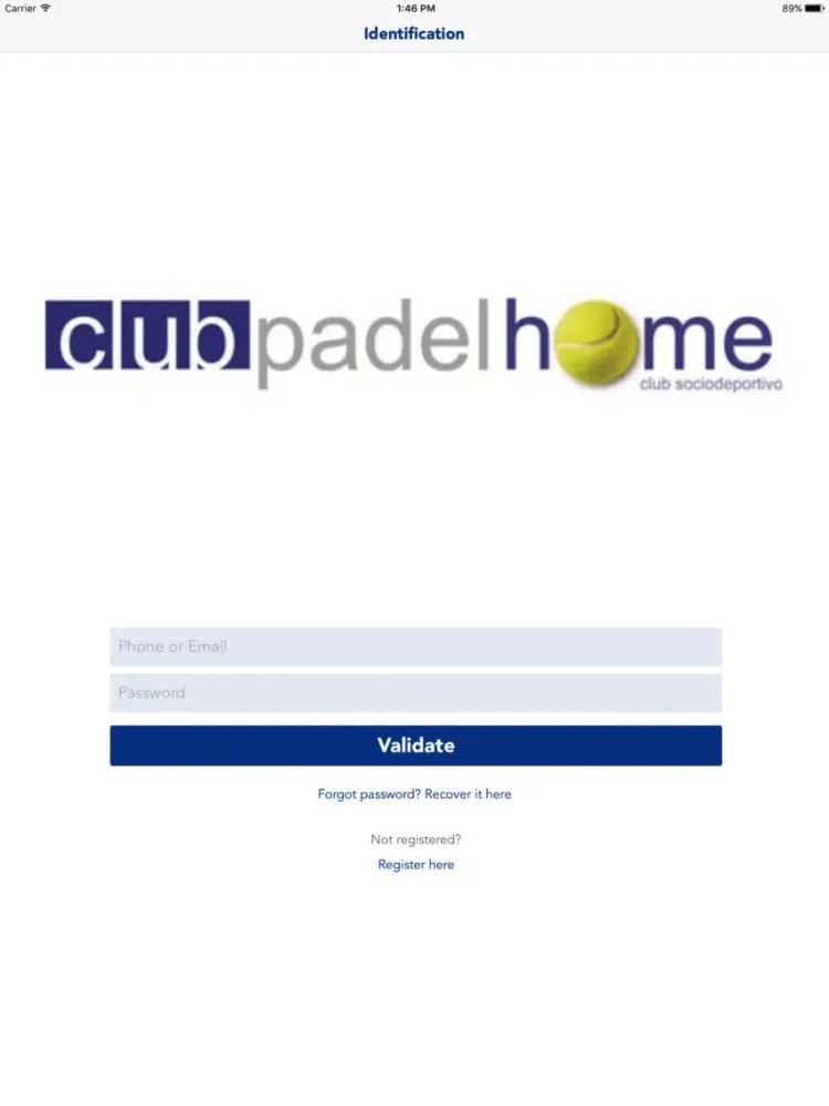 Padel Home Salamanca iPad  Ekran Görüntüleri