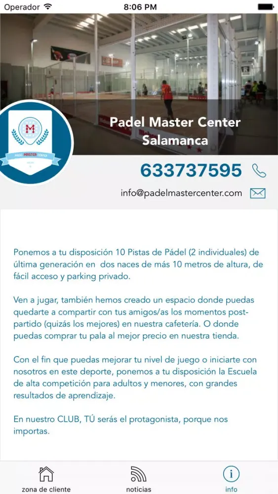 تصاویر Padel Master Center Salamanca