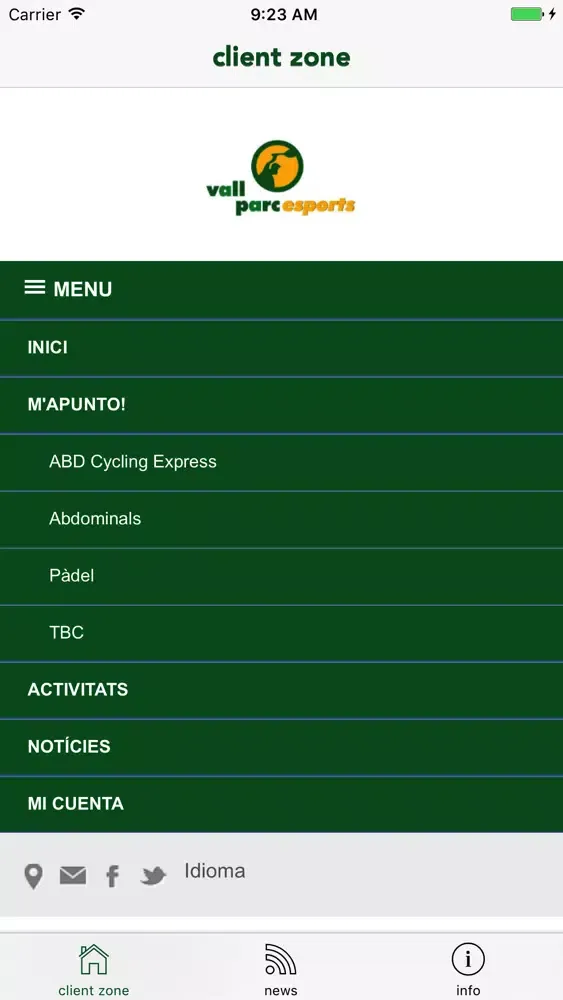 VALL PARC ESPORTS Screenshots