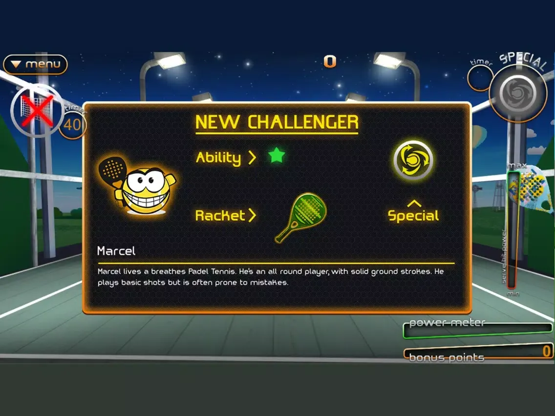 Screenshot di Padel Tennis Pro iPad 