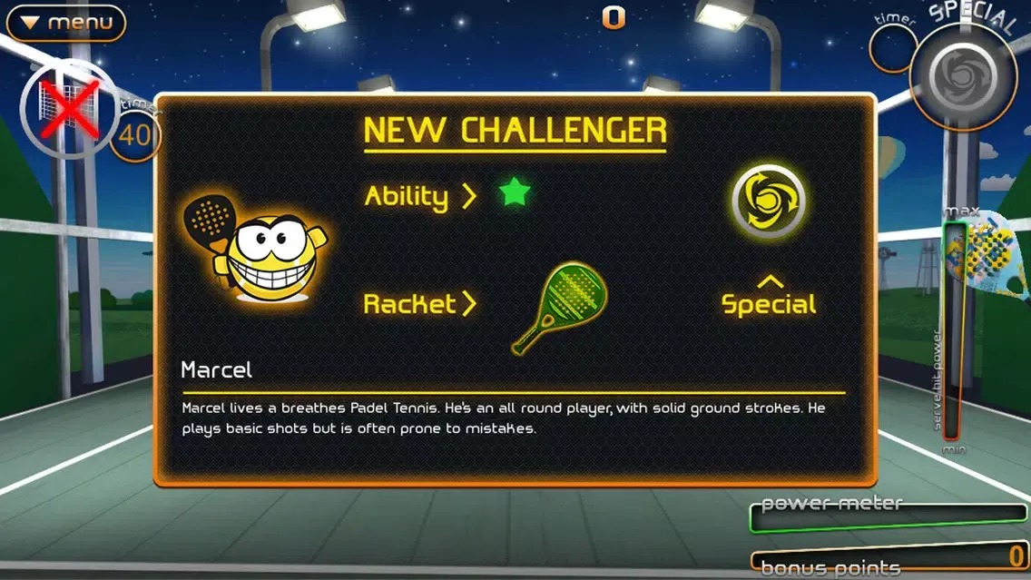 Screenshot di Padel Tennis Pro