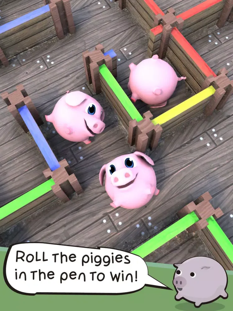 Pigs In The Clover iPad  Screenshots