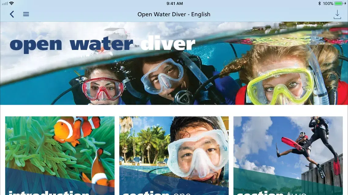 PADI Library スクリーンショット