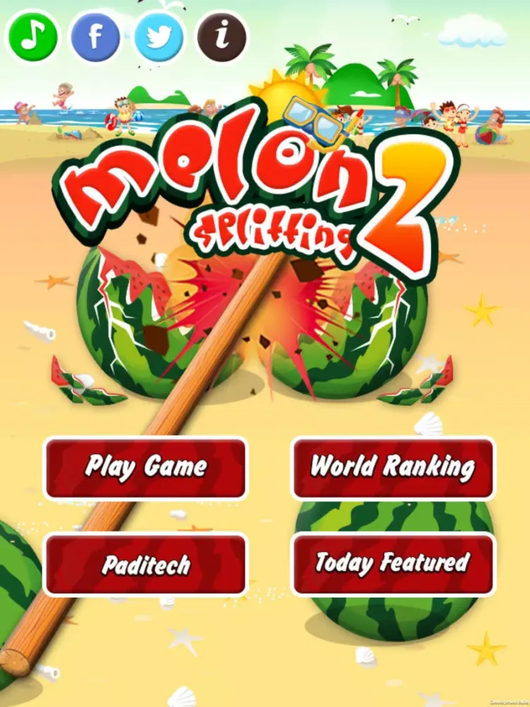 Capturas de pantalla de Melon Splitting 2 iPad 