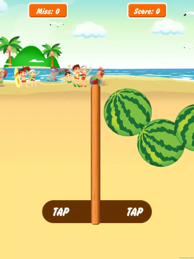 Capturas de pantalla de Melon Splitting 2 iPad 