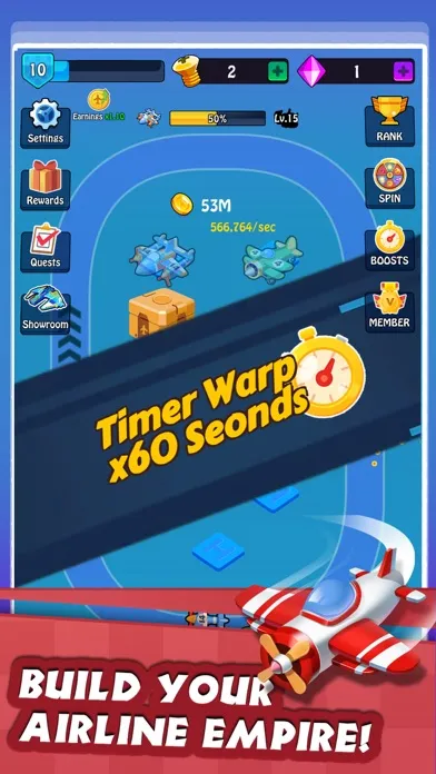 Merge Plane - Idle Tycoon Game Screenshots
