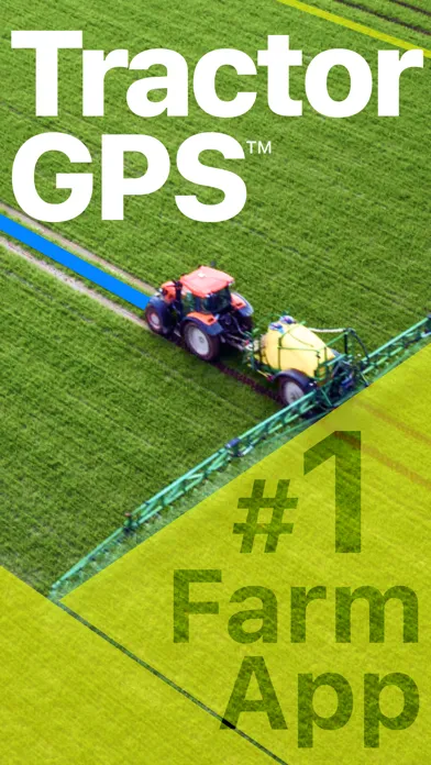 Tractor GPS - Field Guidance Screenshots