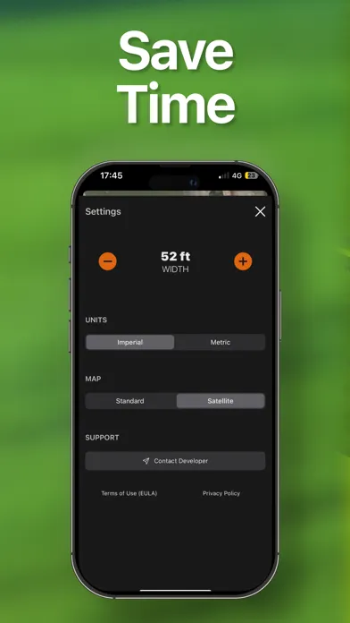 Tractor GPS - Field Guidance Screenshots