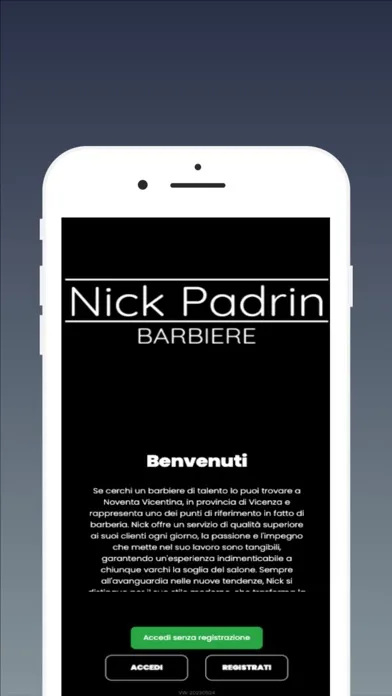 Ảnh chụp màn hình của Nick Padrin Barbiere