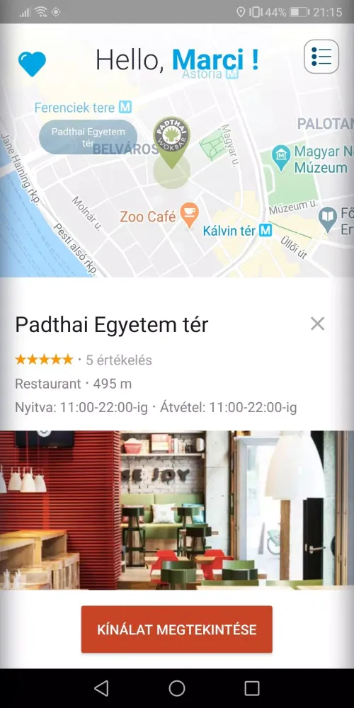 Ảnh chụp màn hình của PADTHAI PICKUP