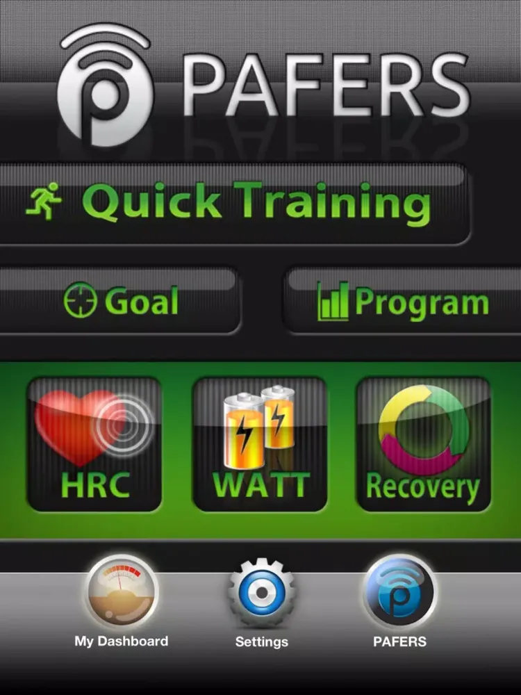 Tangkapan skrin PAFERS Pedal Monitor US iPad 