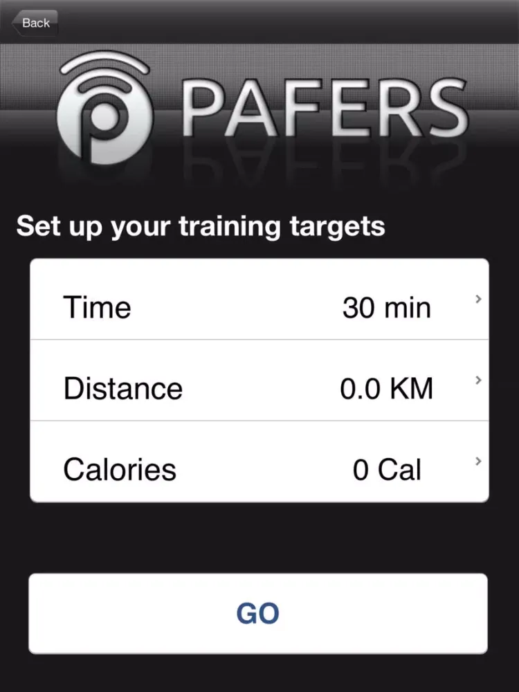 Tangkapan skrin PAFERS Pedal Monitor US iPad 