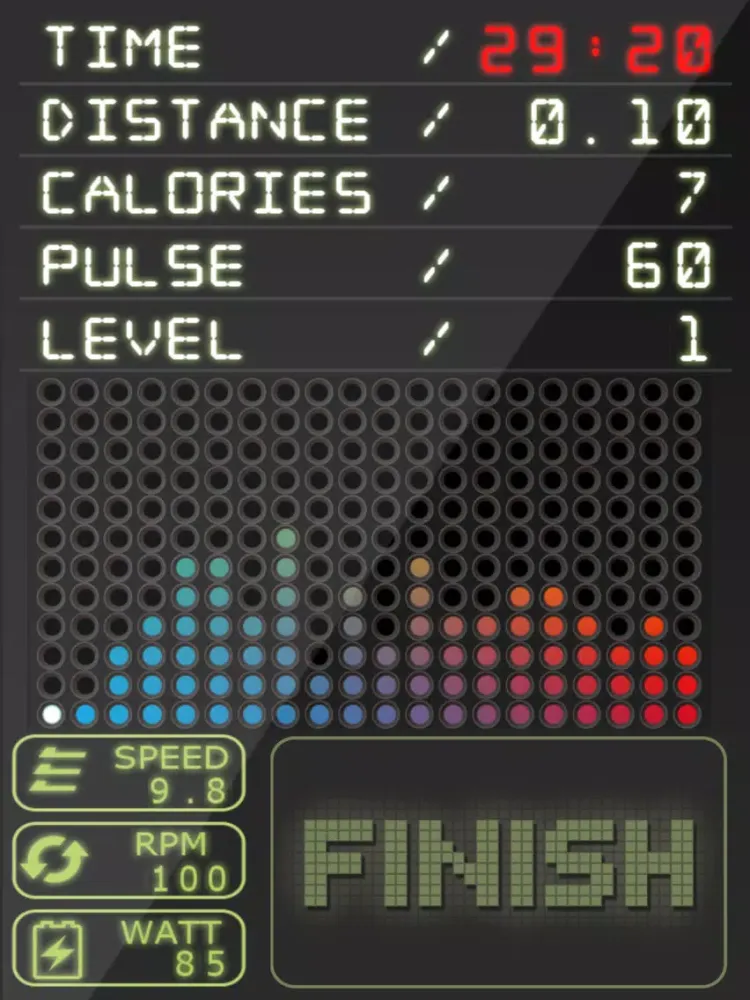 Tangkapan skrin PAFERS Pedal Monitor US iPad 