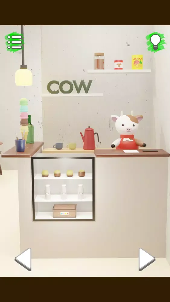 脱出ゲーム ～ 牛のいるカフェからの脱出 ～ स्क्रीनशॉट