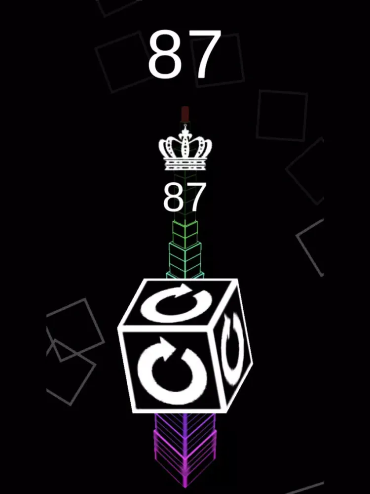 Neon Block Tower iPad  سکرین شاٹس
