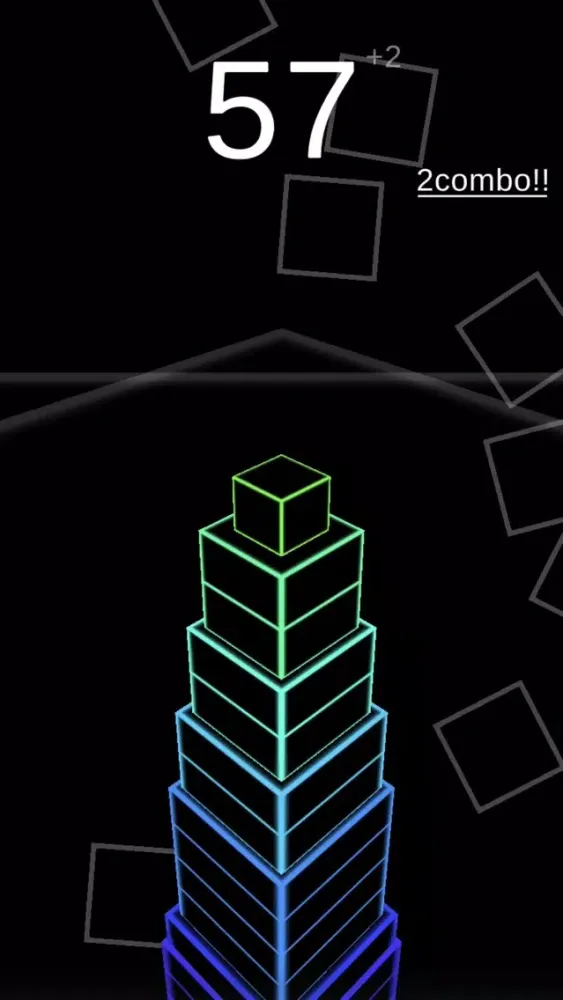 Neon Block Tower سکرین شاٹس