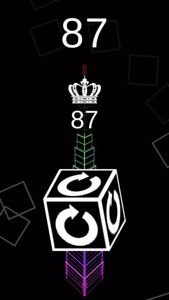 Neon Block Tower سکرین شاٹس