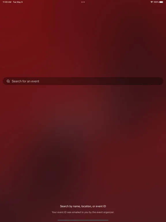 Screenshot di PAG EVENT iPad 