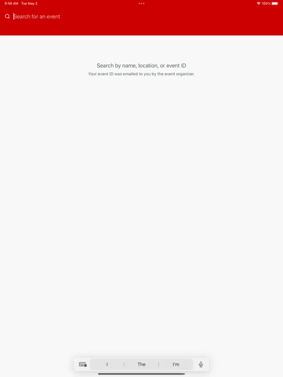 Screenshot di PAG EVENT iPad 