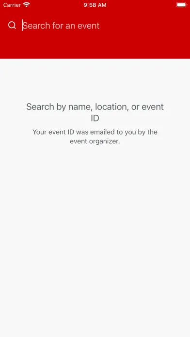 Screenshot di PAG EVENT