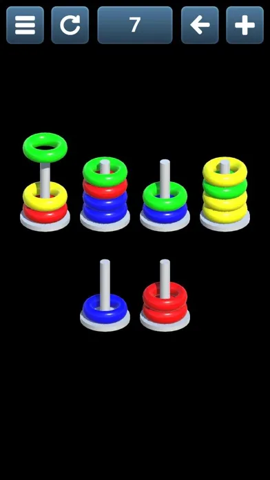 Ring Sort Puzzle スクリーンショット
