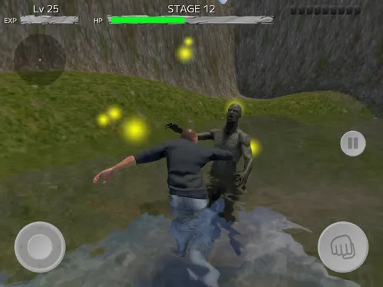 Ảnh chụp màn hình của Zombie Buster - Beat All iPad 