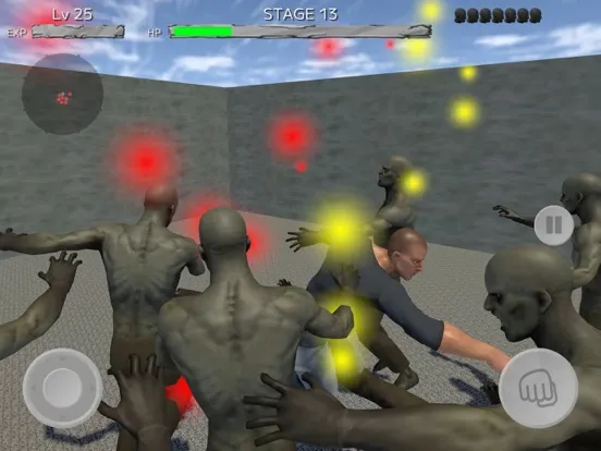 Ảnh chụp màn hình của Zombie Buster - Beat All iPad 