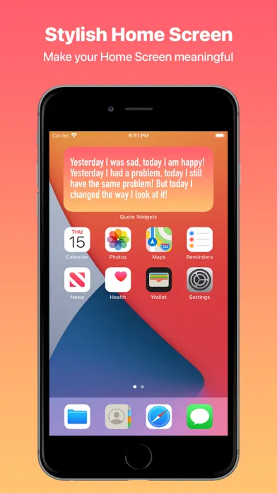 Capturas de pantalla de Quote Widgets