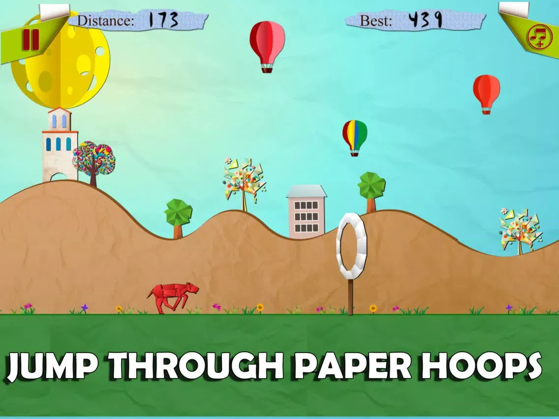 Origami Dog World iPad  Screenshots