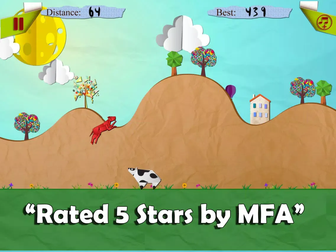 Origami Dog World iPad  Screenshots