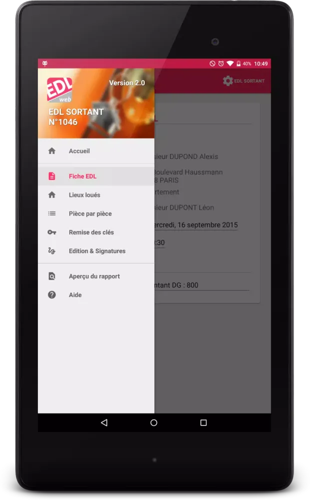 EDL web 2 - Etat des lieux Ekran Görüntüleri