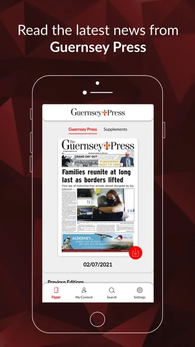 Capturas de pantalla de Guernsey Press and Star