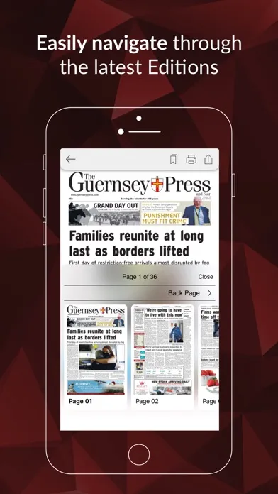 Capturas de pantalla de Guernsey Press and Star