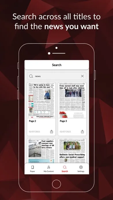 Capturas de pantalla de Guernsey Press and Star