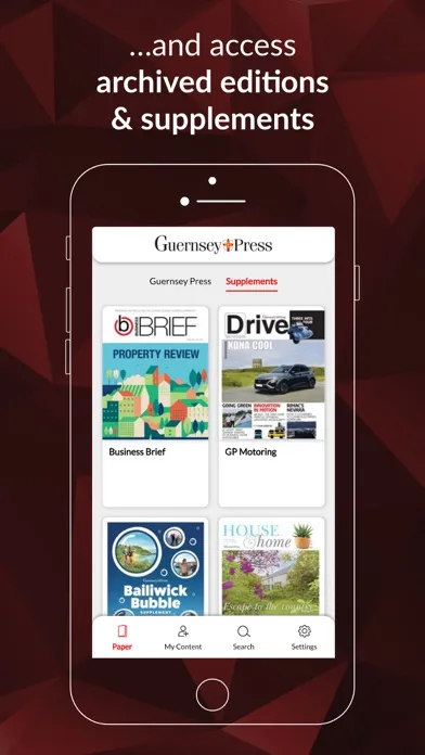 Capturas de pantalla de Guernsey Press and Star