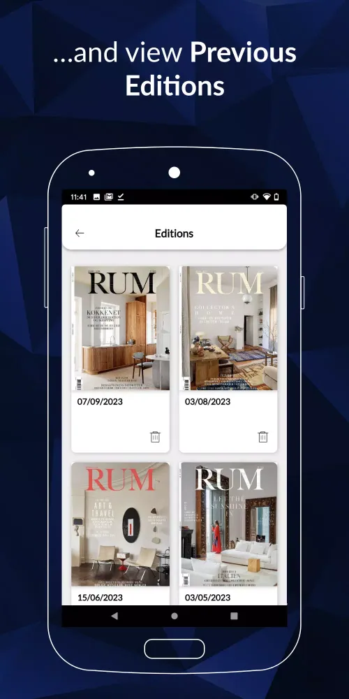 RUM Screenshots