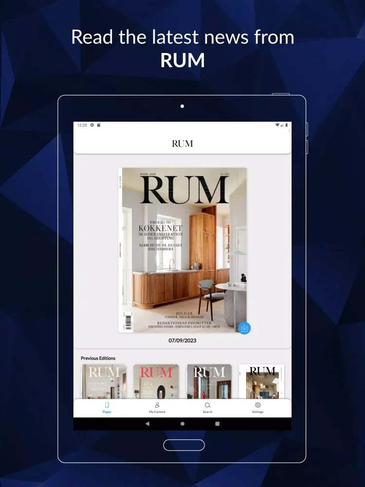 RUM Screenshots