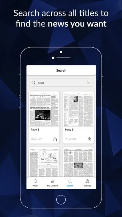 Capturas de pantalla de Brainerd Dispatch E-paper