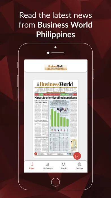 Tangkapan skrin BusinessWorld Philippines