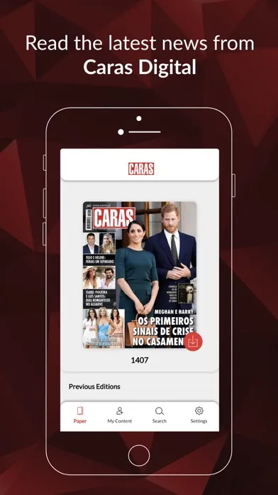 Caras Digital स्क्रीनशॉट