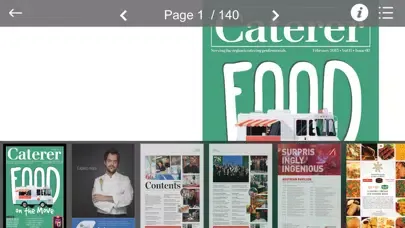 ภาพหน้าจอของ Caterer Middle East