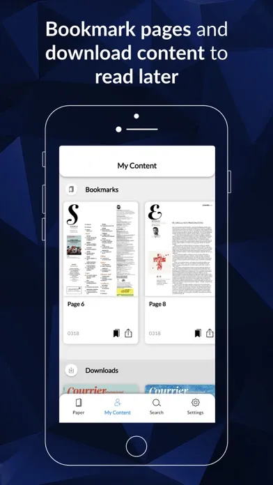 Courrier Internacional Digital Screenshots