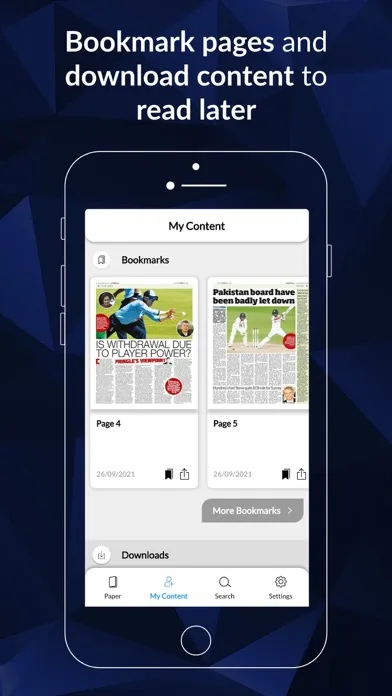 Capturas de pantalla de The Cricket Paper