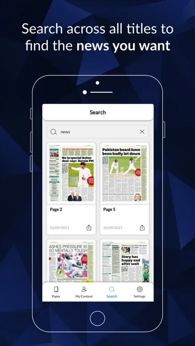 Capturas de pantalla de The Cricket Paper