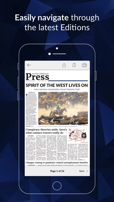 The Dickinson Press E-paper应用截图