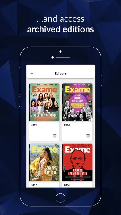 Tangkapan skrin Exame Digital