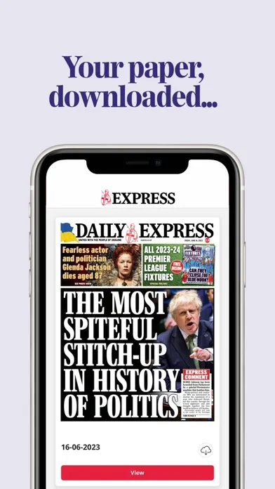 Daily Express Newspaper應用截圖
