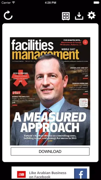 Facilities Management ME Ekran Görüntüleri