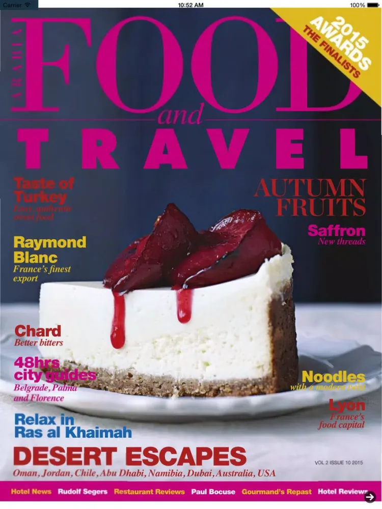 Captures d'écran de Food & Travel Arabia iPad 